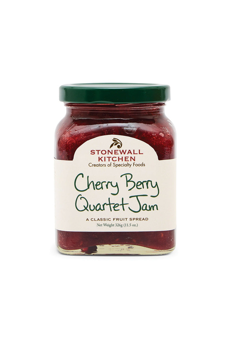 Stonewall Kitchen Cherry Berry Quartet Jam 11.5 oz
