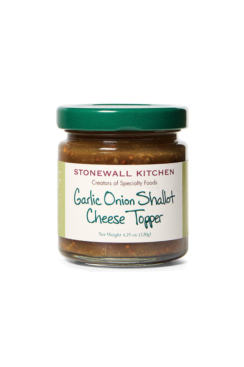 Stonewall Kitchen Garlic Onion Shallot Cheese Topper