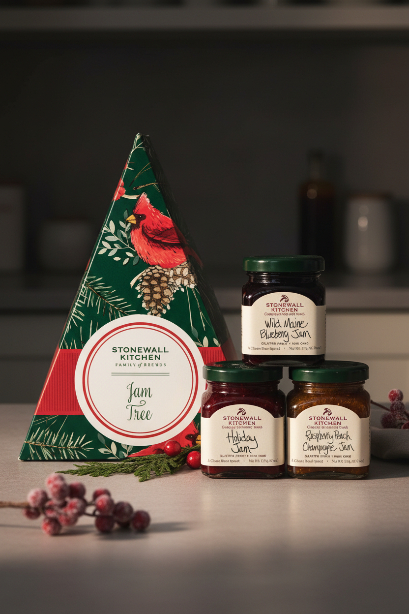 Stonewall Kitchen Holiday Jam Tree 2025