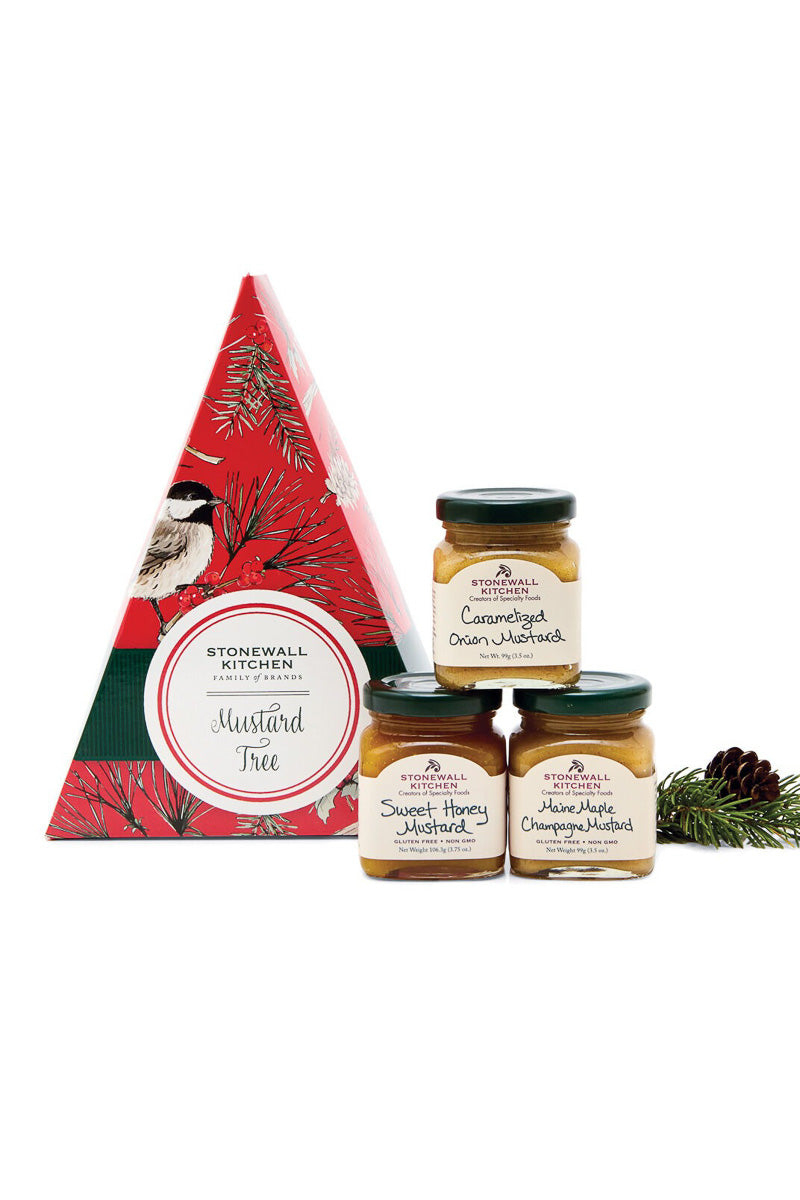 Stonewall Kitchen Holiday Mustard Tree 2025
