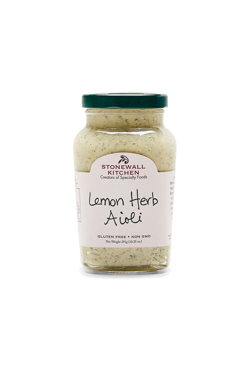 Stonewall Kitchen Lemon Herb Aioli 10.25 oz