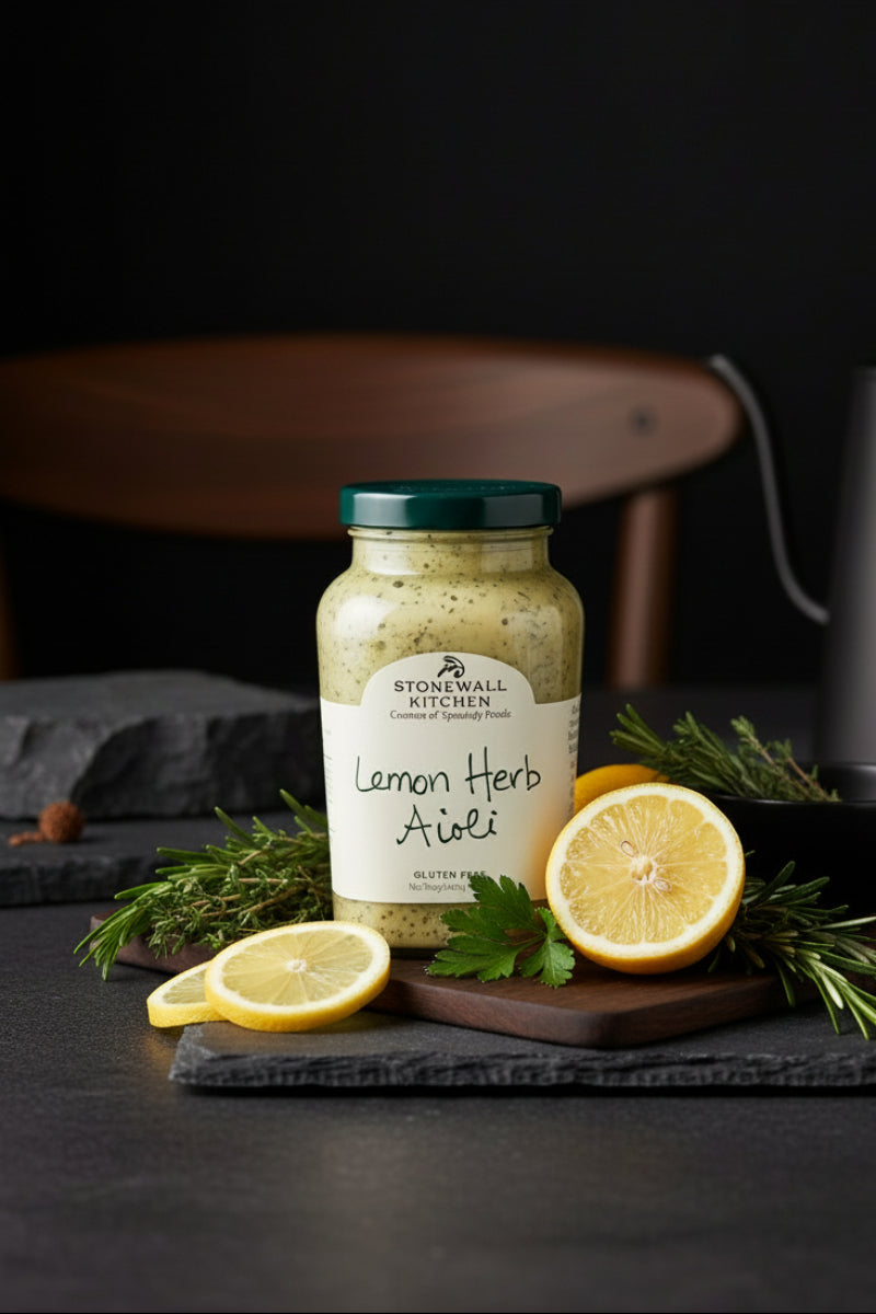 Stonewall Kitchen Lemon Herb Aioli 10.25 oz