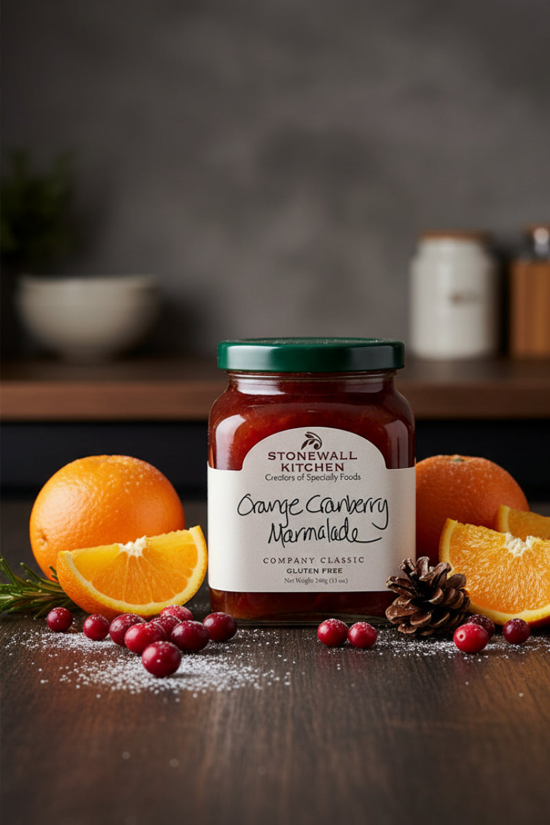 Stonewall Kitchen Orange Cranberry Marmalade 13 oz