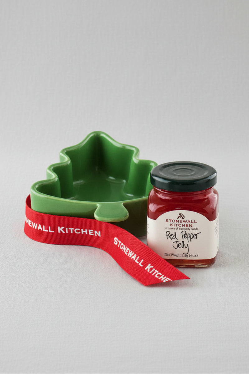 Stonewall Kitchen Red Pepper Jelly Tree Ramekin