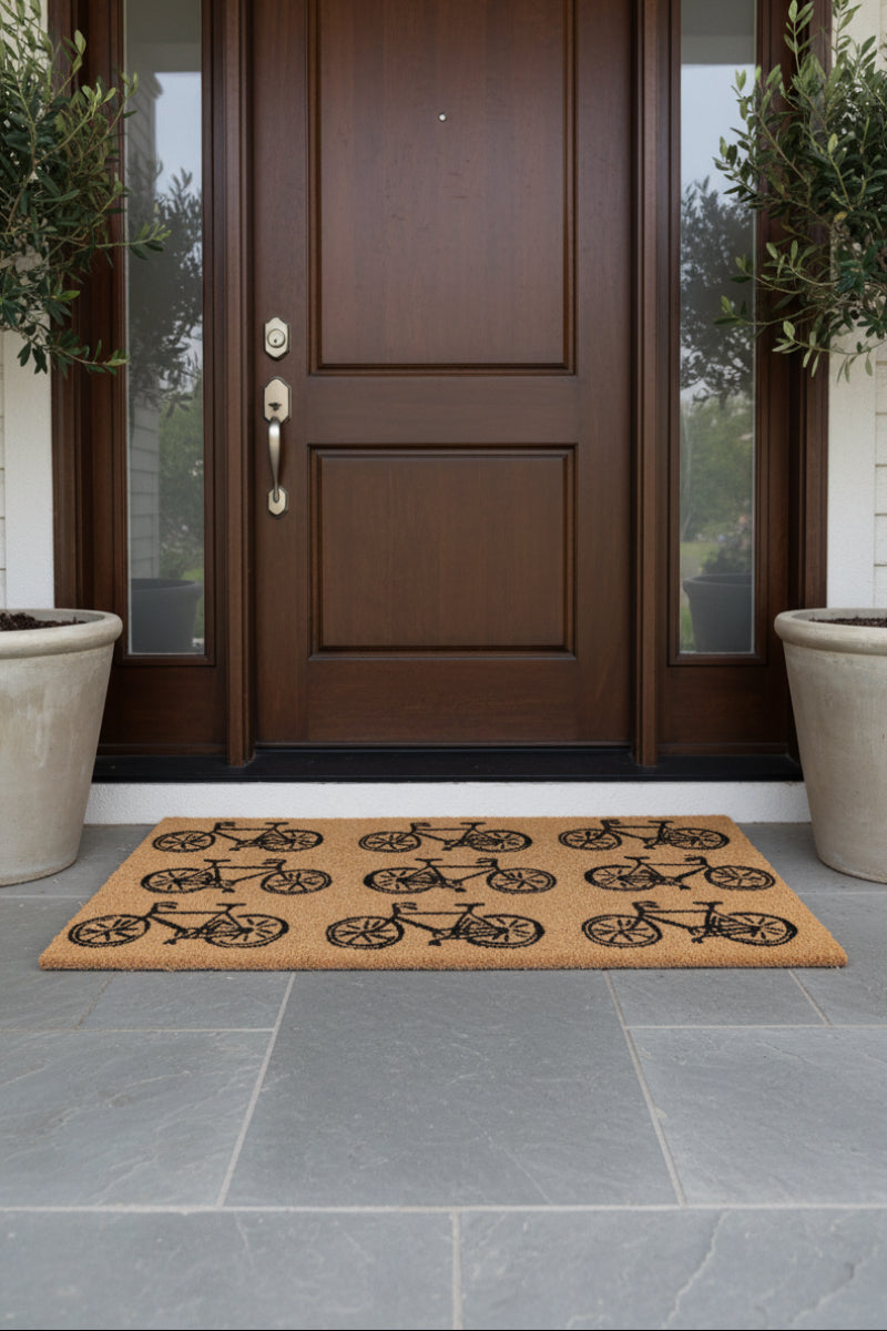 Bikes Coir Doormat