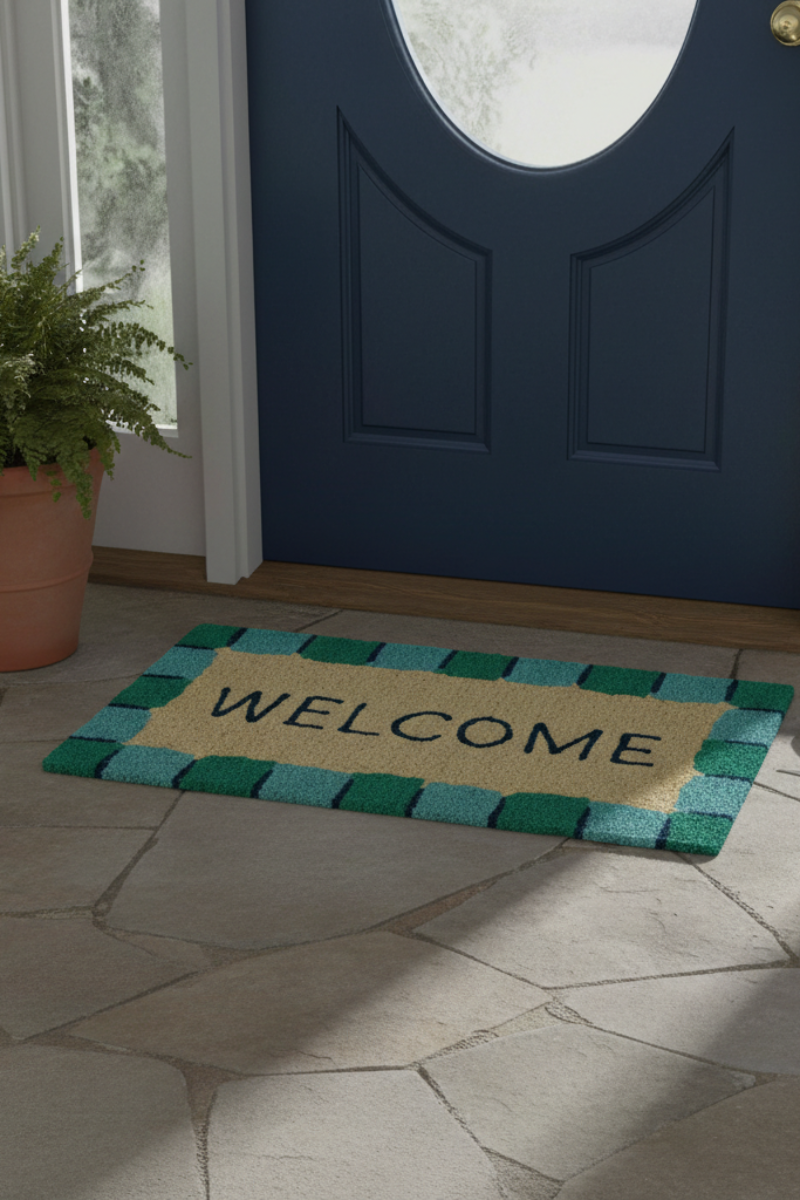 Make A Splash Welcome Coir Doormat