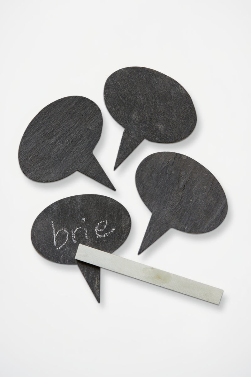 Slate Cheese Markers & Talc Pen