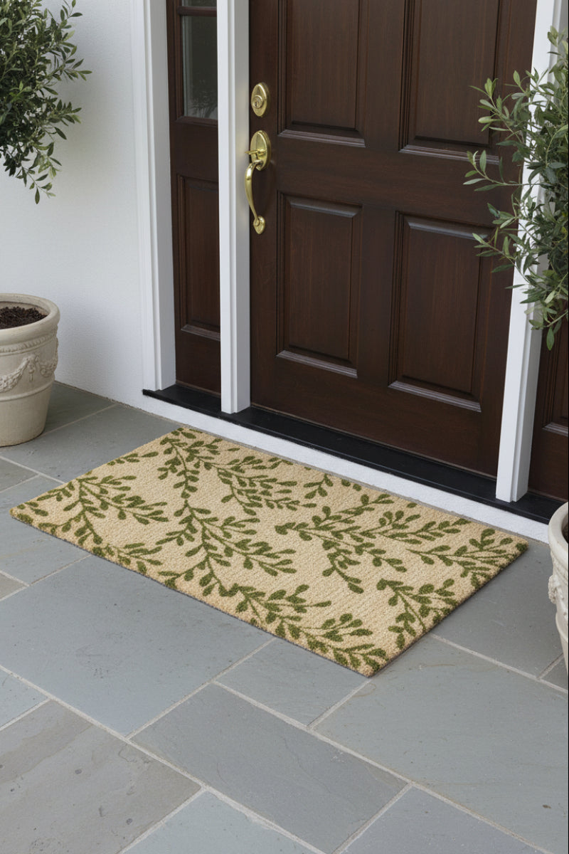 Sprigs Coir Doormat 30"x17"
