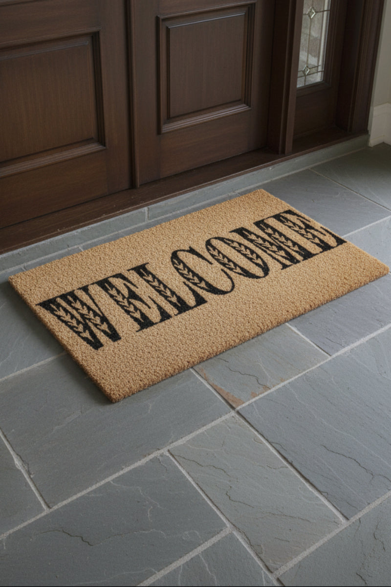Welcome Coir Doormat