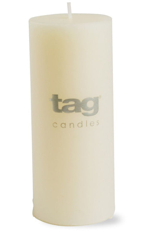 Tag Chapel Pillar Candle  2" x 5" Ivory