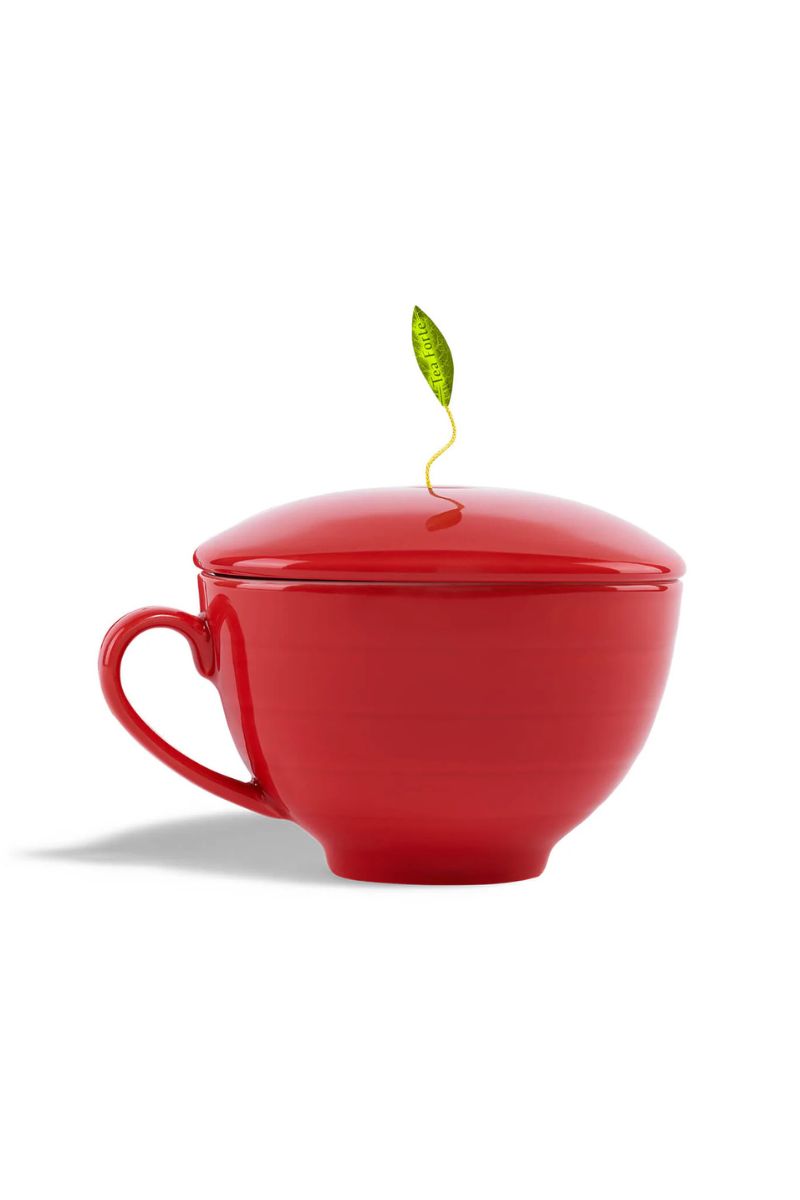 Tea Forte Cafe Cup Ruby Red