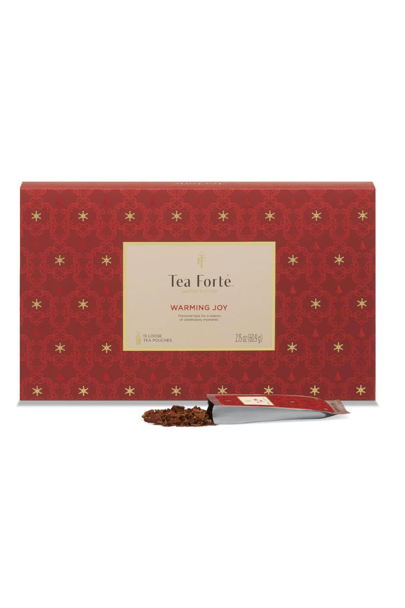 Tea Forte Warming Joy Single Steeps Sampler 15 Pouches
