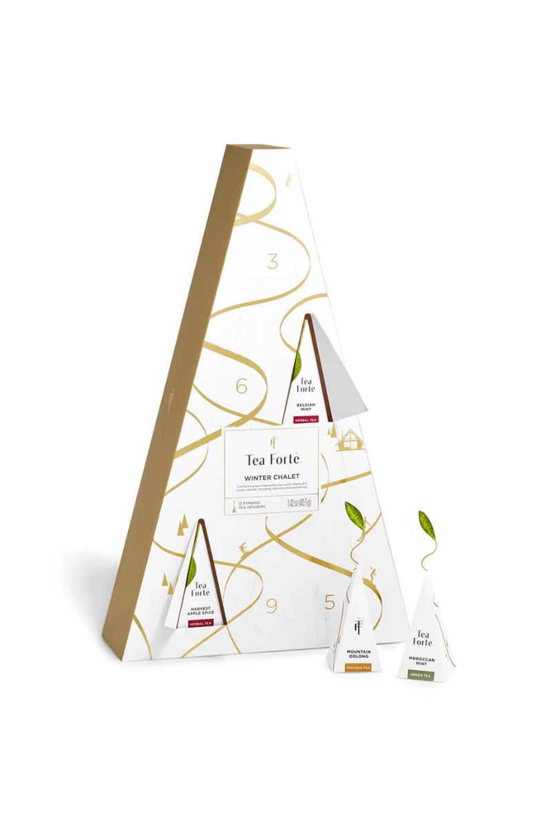 Tea Forte Winter Chalet Mini Advent 12 Infusers
