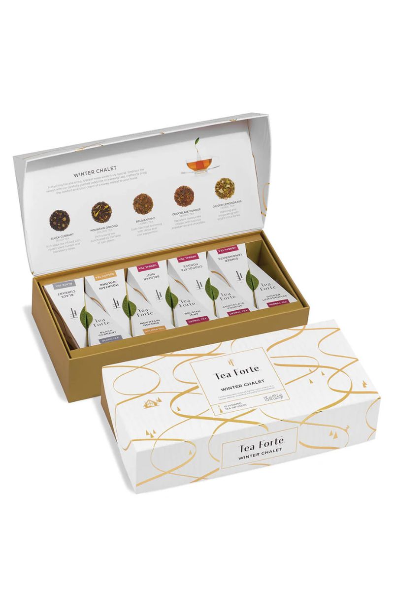 Tea Forte Winter Chalet Petit Presentation Box10 Infusers