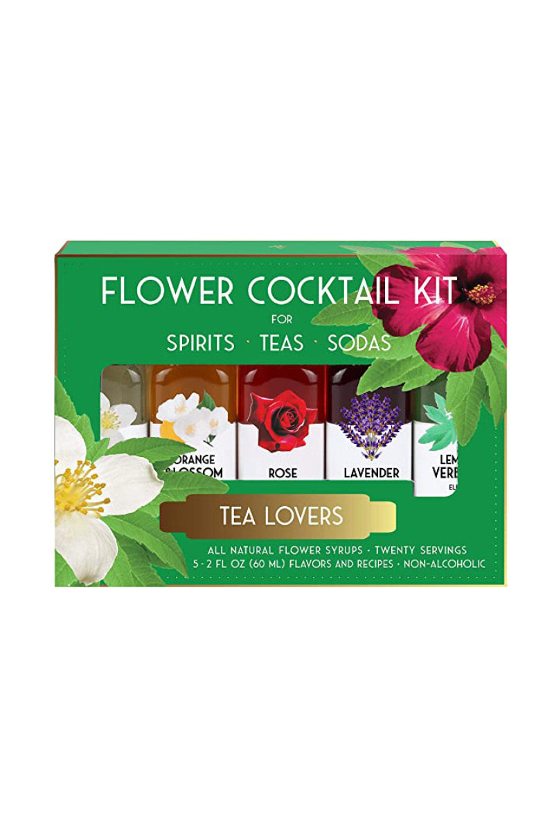 Floral Elixir Co. Tea Lovers Syrups Cocktail Kit