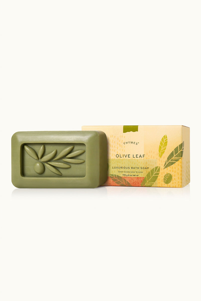 Thymes Olive Leaf Bar Soap