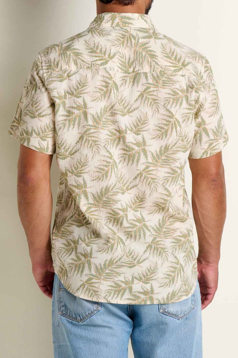 Toad & Co. Mens Fletcher Shirt M Salt Print