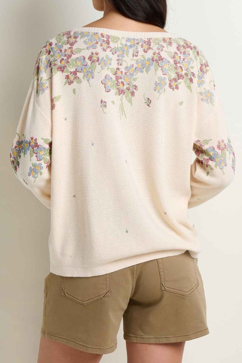 Toad & Co. Women's Bianca Patterned Pullover XS Salt Print