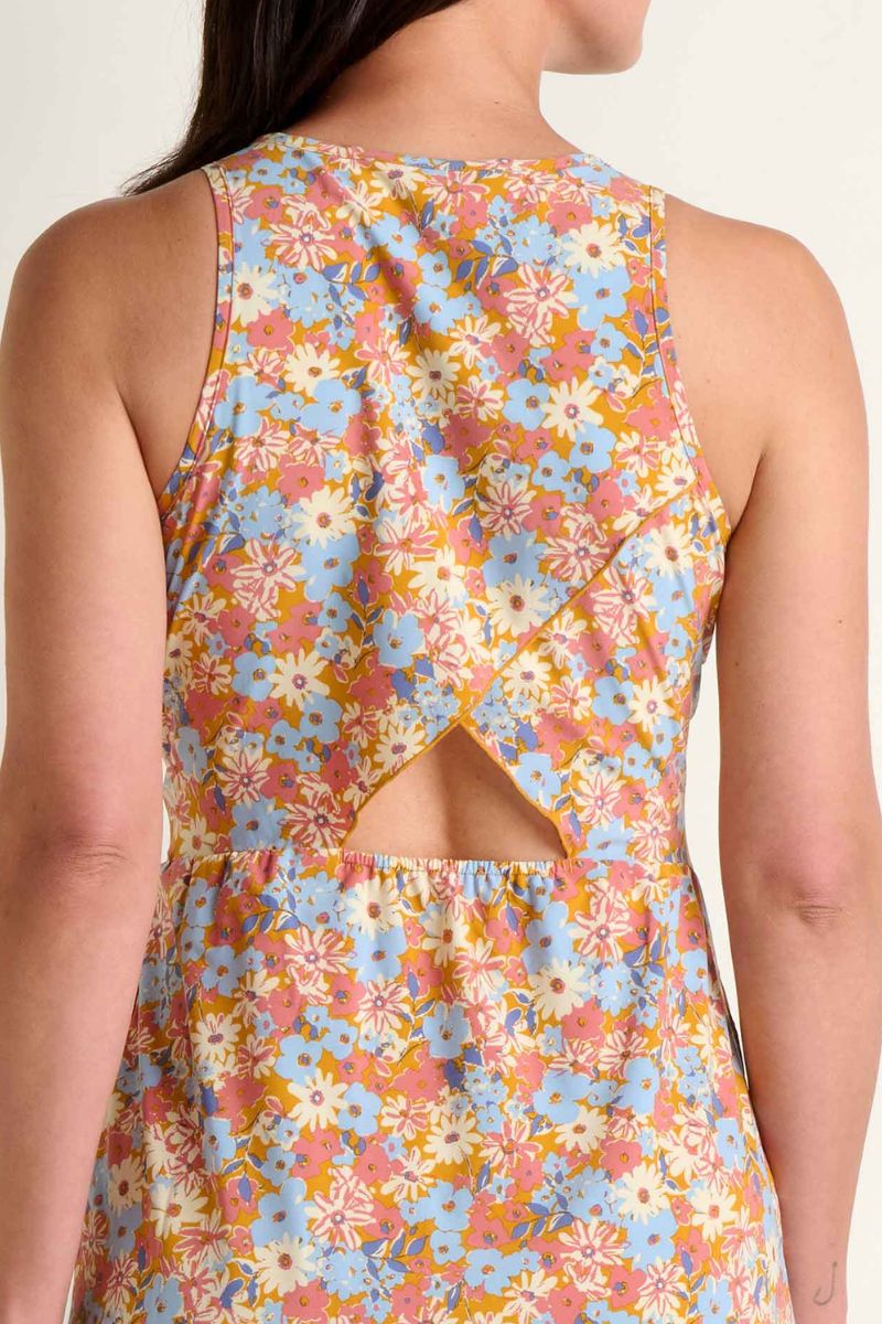 Toad & Co. Women's Sunkissed Maxi Dress XS Sunset Print
