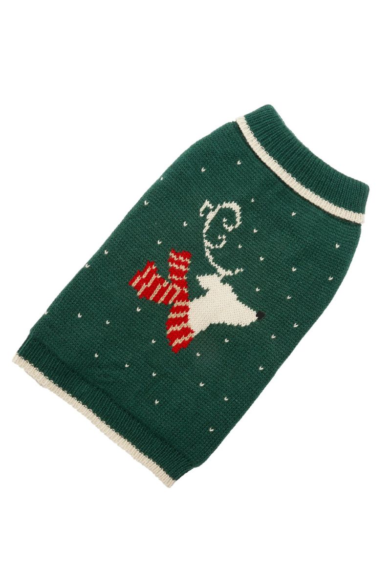 Up Country Reindeer Sweater Large