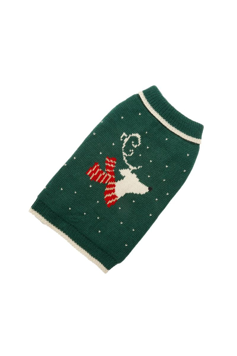Up Country Reindeer Sweater Medium