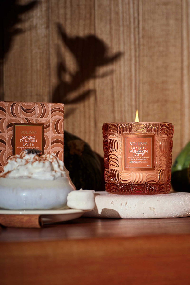 Voluspa Spiced Pumpkin Latte Classic Candle