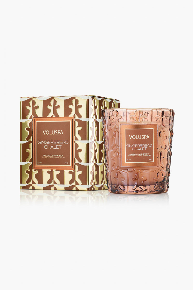 Voluspa Gingerbread Chalet Classic Candle