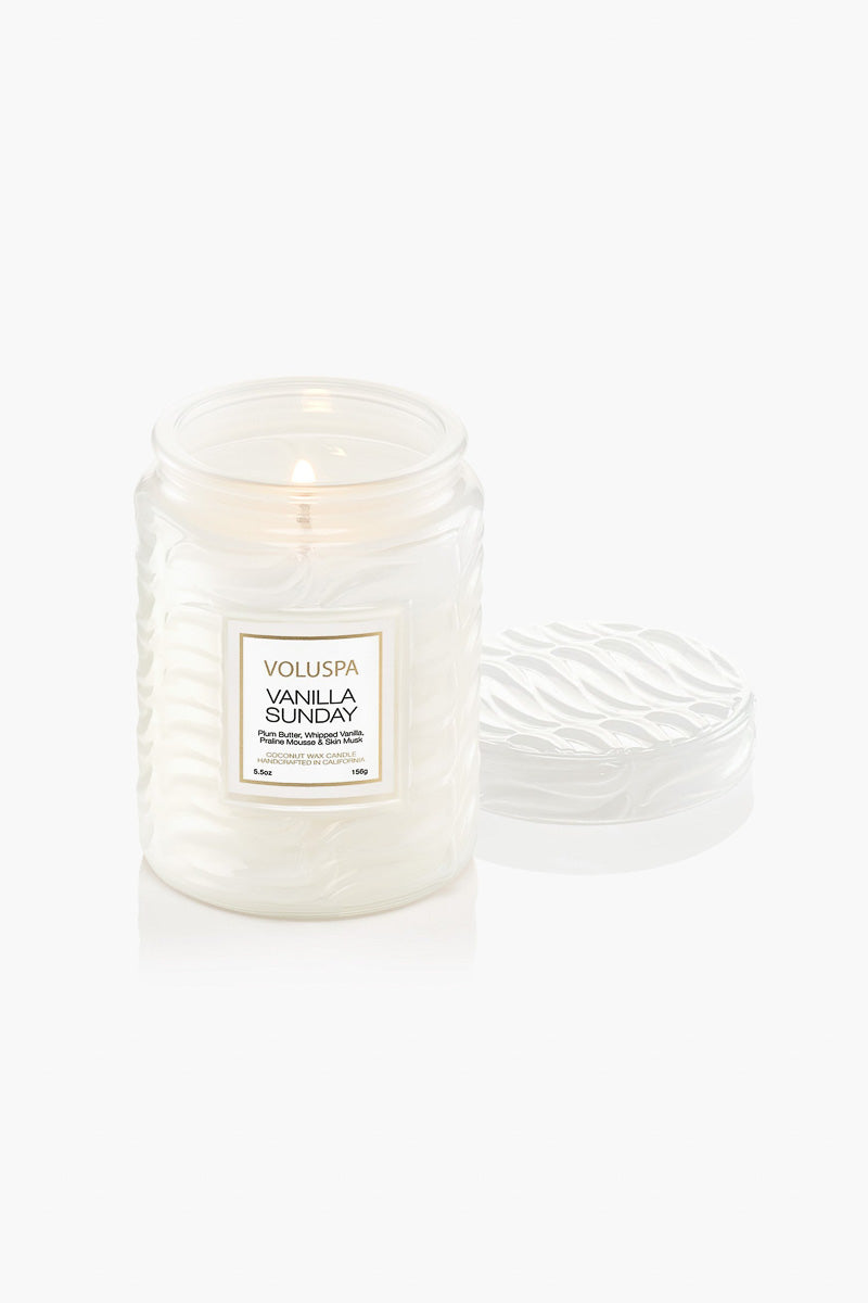 Voluspa Vanilla Sunday Small Jar Candle