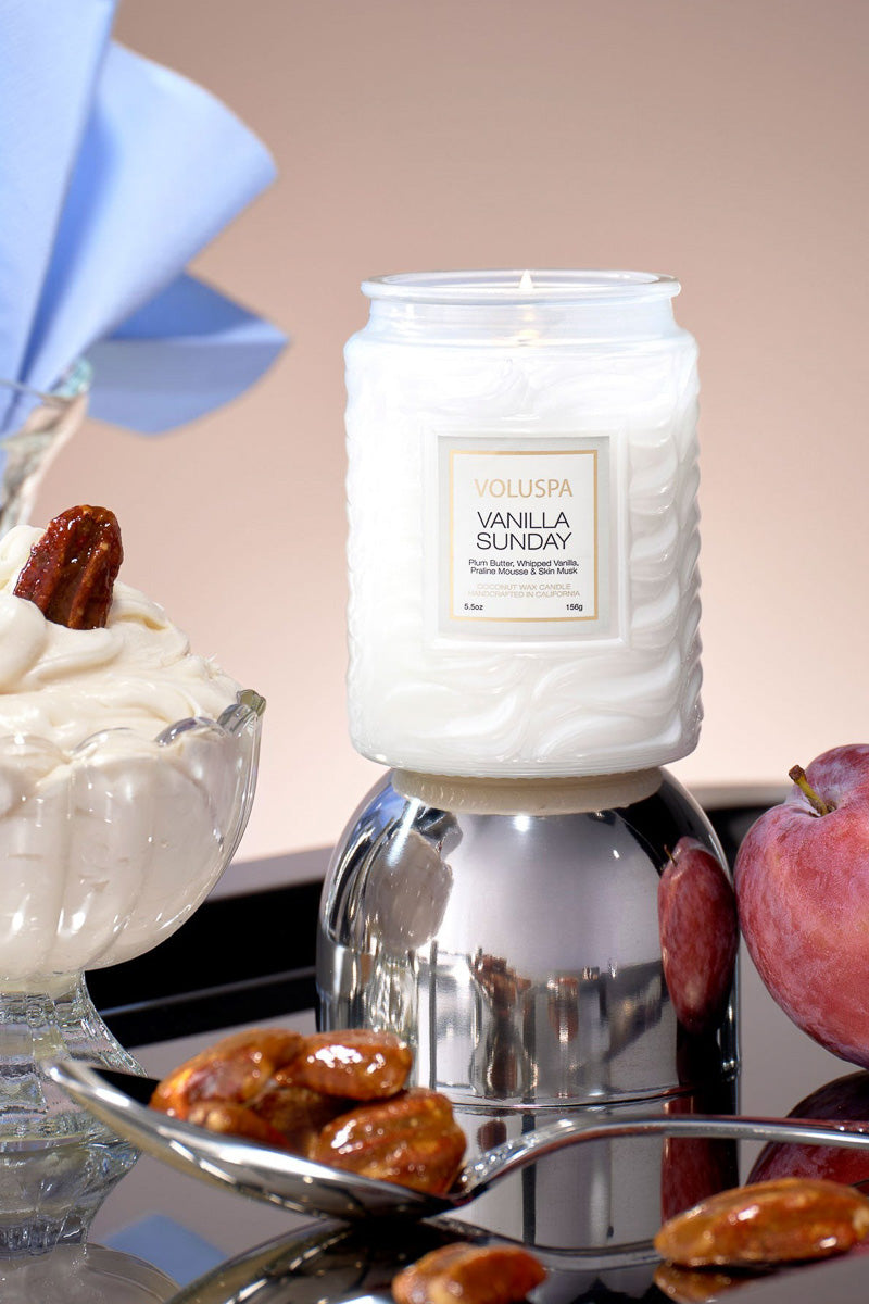 Voluspa Vanilla Sunday Small Jar Candle