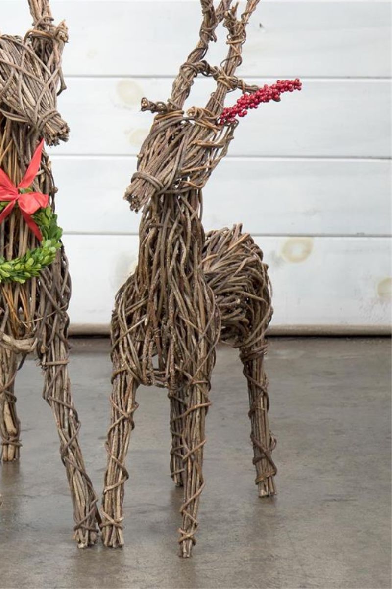 Vine Reindeer Small Natural
