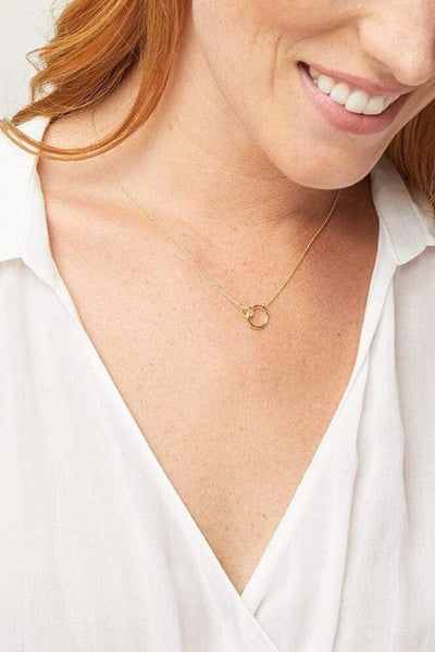 NECKLACE WILSHIRE CHARM GOLD