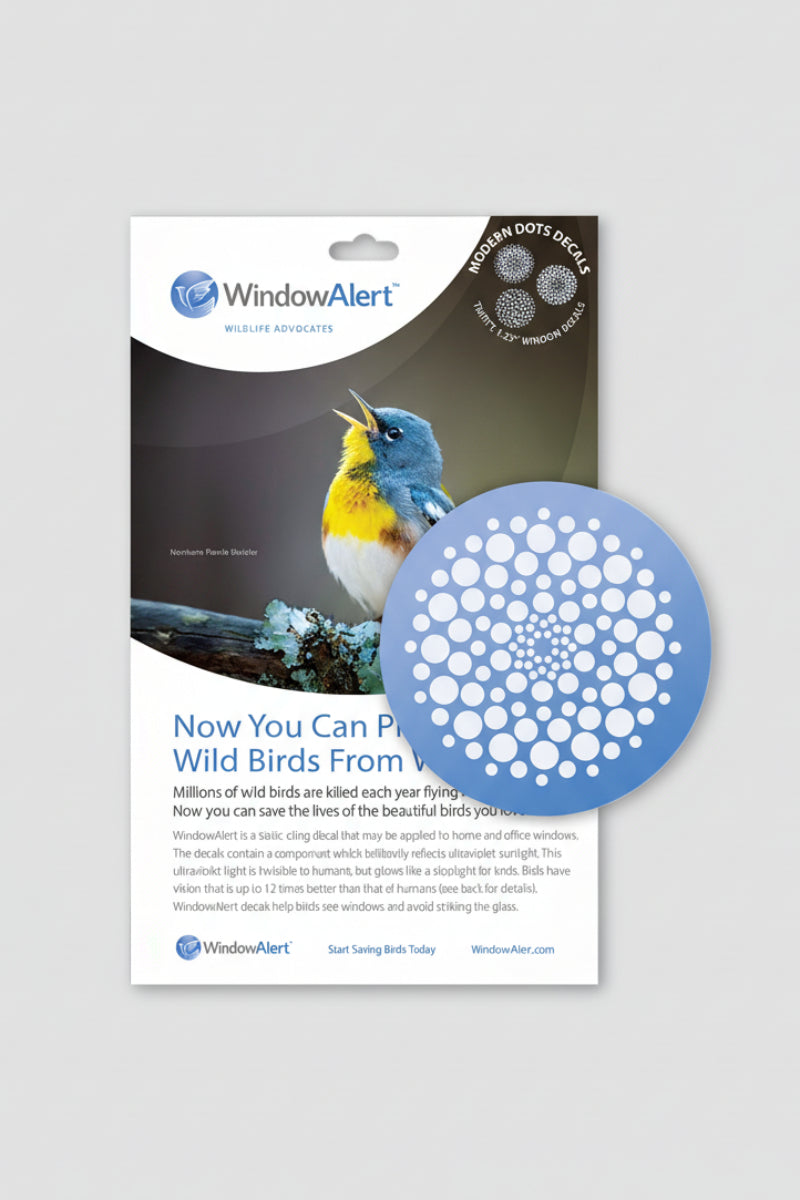 WindowAlert Decal Envelope Modern Dots