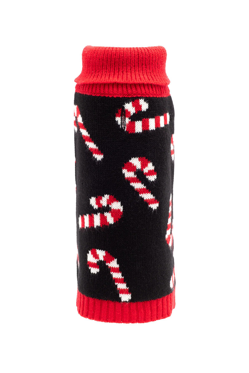 Worthy Dog Candy Cane Sweater Extra Extra Large