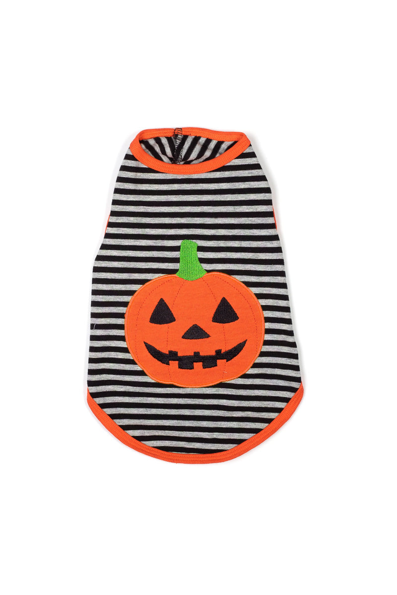 Worthy Dog Jack-O-Lantern Tee Medium