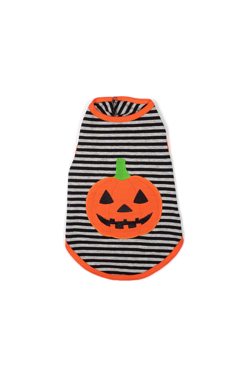 Worthy Dog Jack-O-Lantern Tee Extra Small