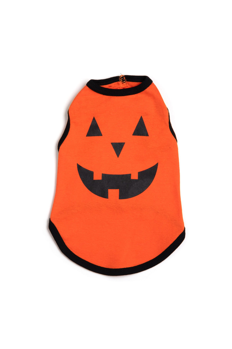 Worthy Dog Pumpkin Tee Large