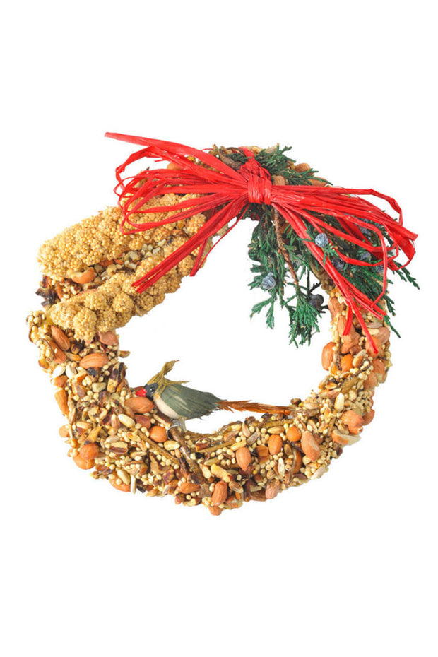 Mr. Bird Wreath Rustic